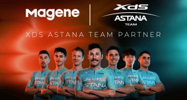 Magene Joins XDS Astana Team as Official Partner in WorldTour